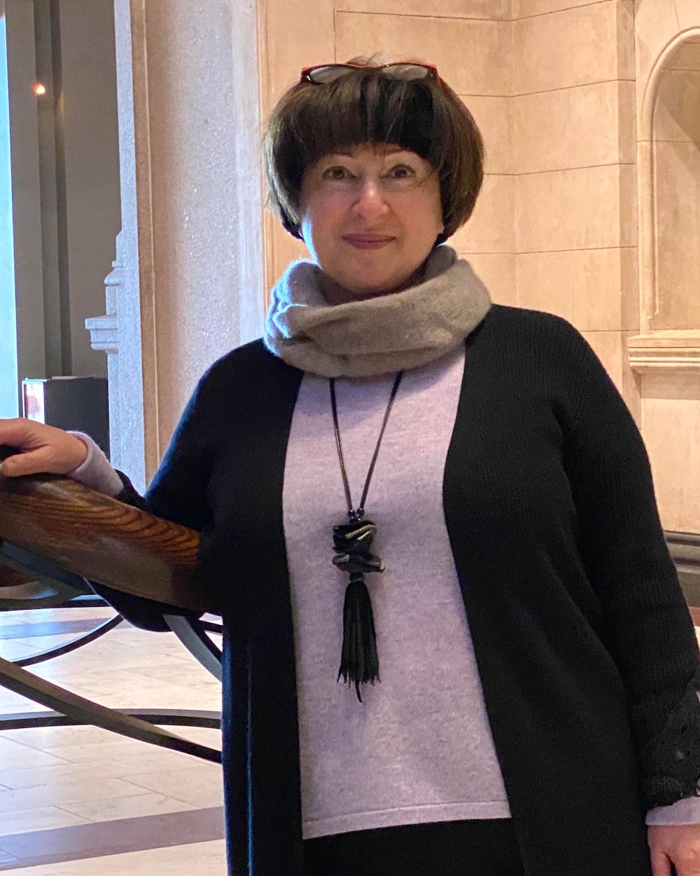 Portrait of Marina Davar, healthcare educator and practice management leader in Cincinnati, Ohio